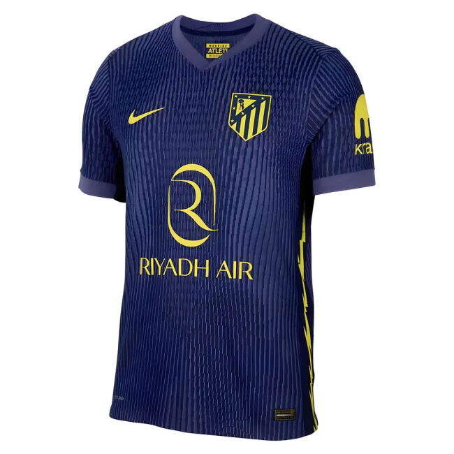 2025-2026 Camiseta Atlético Madrid Visitante Hombres - Auténtica