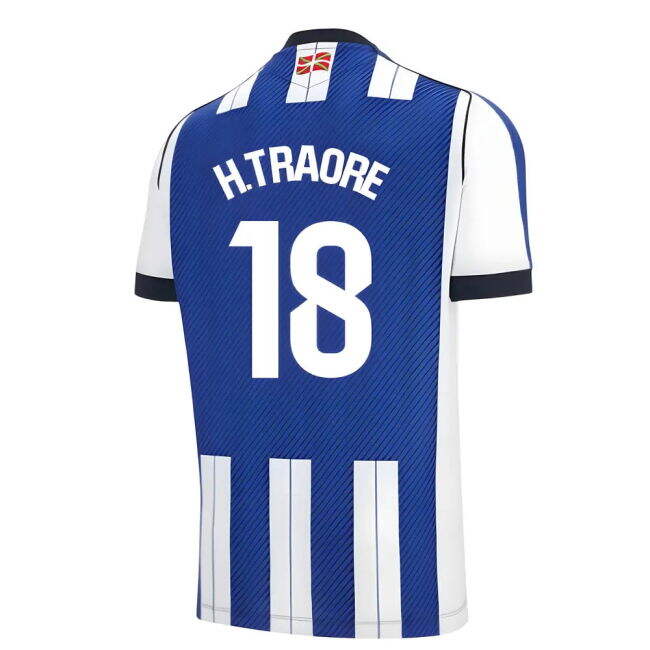 2025-2026 Real Sociedad Home Jersey (Adult)