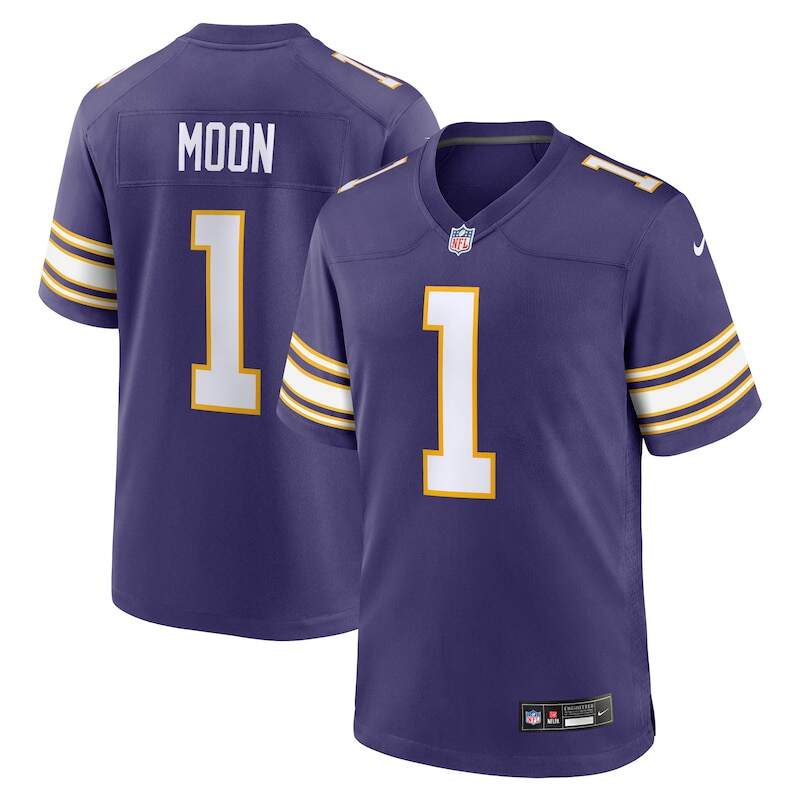 None Warren Moon MIN Vikings Genuine Authentic Jersey Football Apparel
