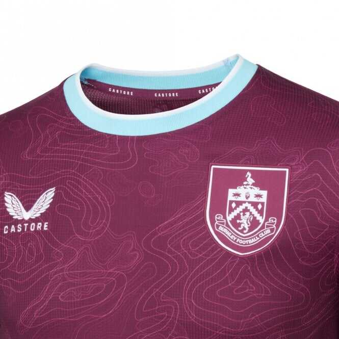 Burnley Home Soccer Jersey 2025/26 Authentic Kit