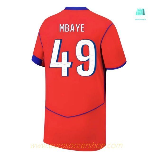 2025-2026 PSG Third Shirt (Kids) (Mbaye 49)
