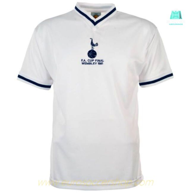 Tottenham Hotspur 1981 FA Cup Final Retro Shirt (Your Name)