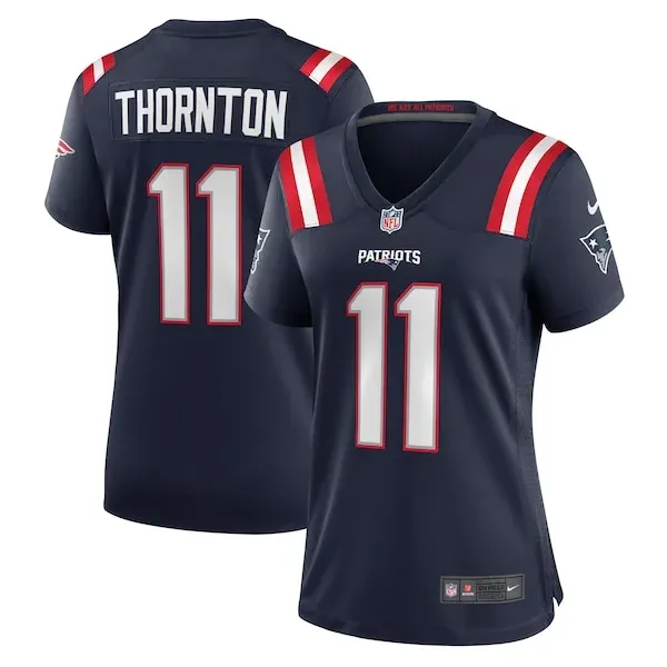 New England Patriots Game Football Jersey - Navy  | NFL apparel