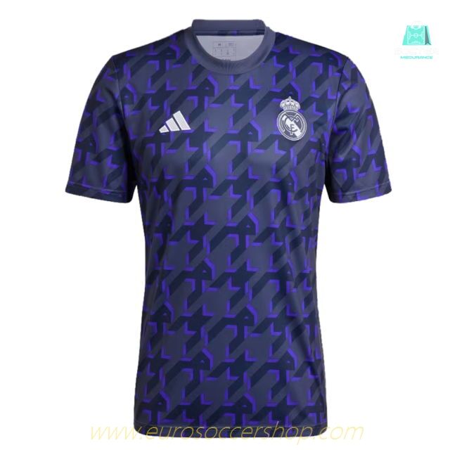2023-2024 Real Madrid Pre-Match Shirt (Shadow Navy) (Rodrygo 11)