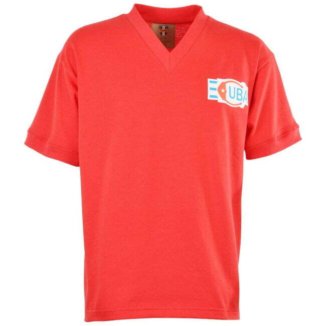 Cuba 1970 Professional Style Cuba Professional Look Home Player Jersey