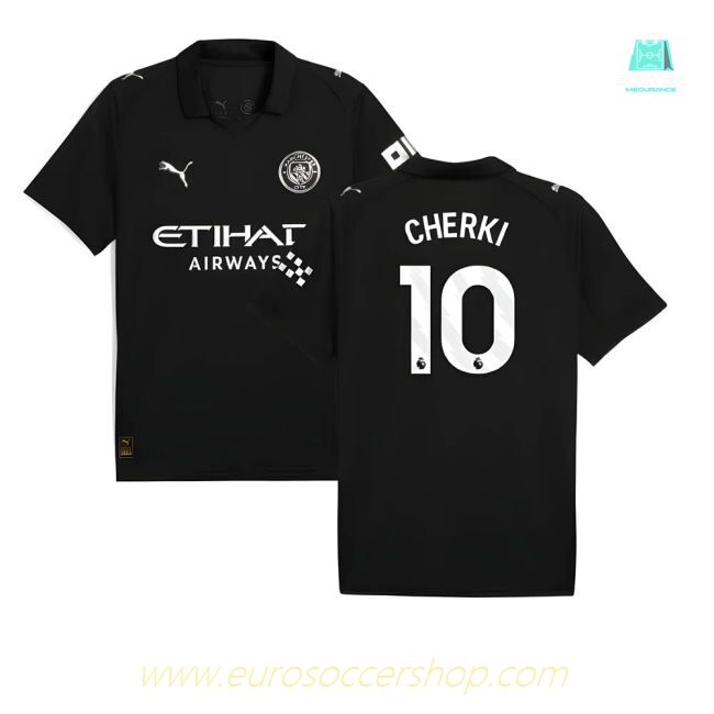 2025-2026 Man City Away Shirt (Cherki 10)