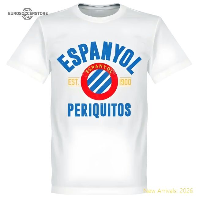 Professional-Grade Espanyol Established T-Shirt - White