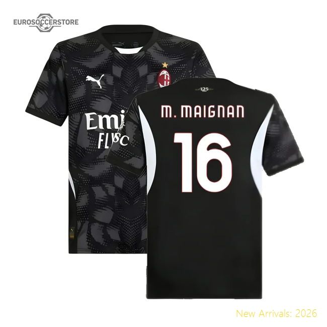 Exceptional 2024-2025 Ac Milan Home Goalkeeper Shirt (black) (m Ma