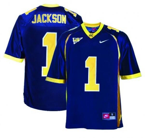 Men College Football Power #1 Blue Officially Licensed Jersey