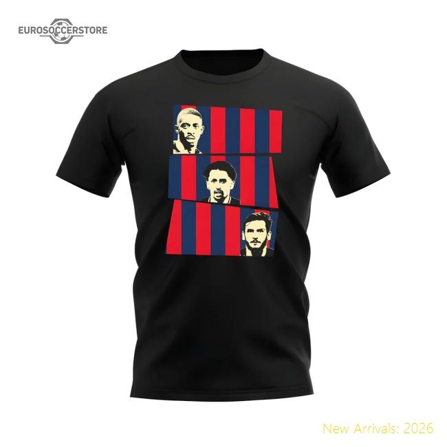 Best-Selling Dembele Marquinhos Kvaratskhelia Psg T-Shirt (Black)