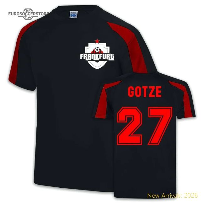 Popular Frankfurt Sports Training Jersey (Mario Gotze 27)