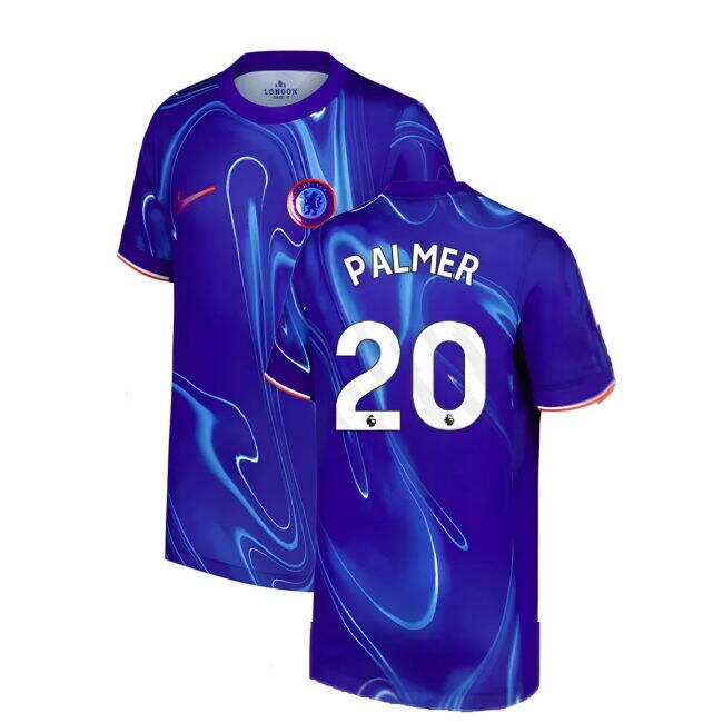 Premium Quality Licensed Chelsea Chelsea Home Shirt Kids Palmer #2...