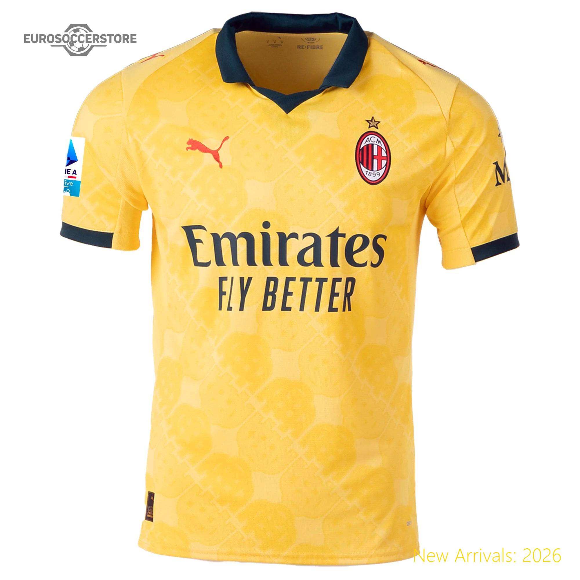 Club Approved Premium-quality Men Acm Soccer Star Third Jersey 2023