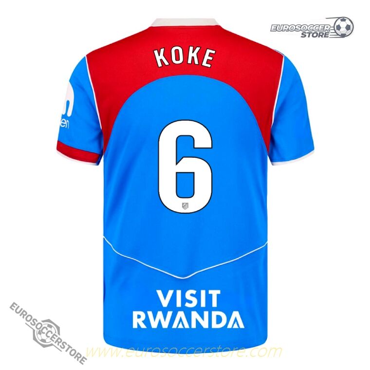 Atletico Madrid 2025-26 Third Jersey KOKE 6