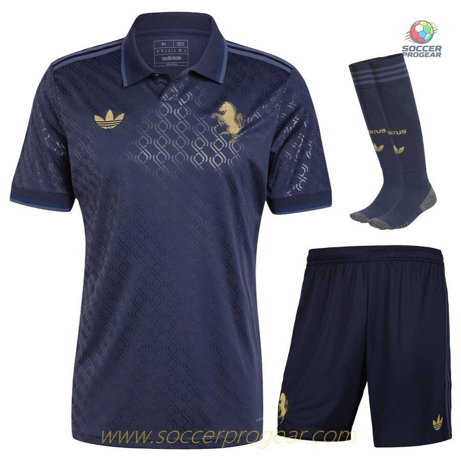 Juventus Third Youth Jersey Set Team Shirt 2024-2025 Season