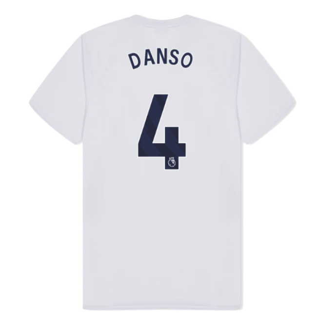 High-Quality Spurs Tottenham Hotspur Poly T-shirt (White) (Danso 4)