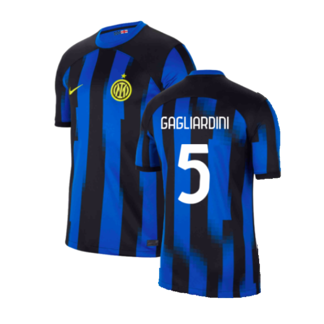 Inter Milan 2023-24 Home Shirt (SB) (Gagliardini 5) (Excellent)