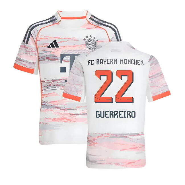 Pro Series Die-hard Bayern Bayern Munich Away Shirt Kids Guerreiro...