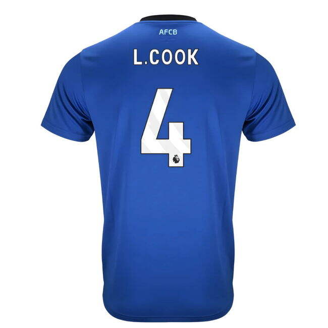 Licensed Bournemouth Bournemouth Away Shirt L Cook #4 Professional...