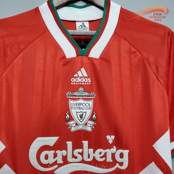Liverpool Main Soccer Uniform season 93-95