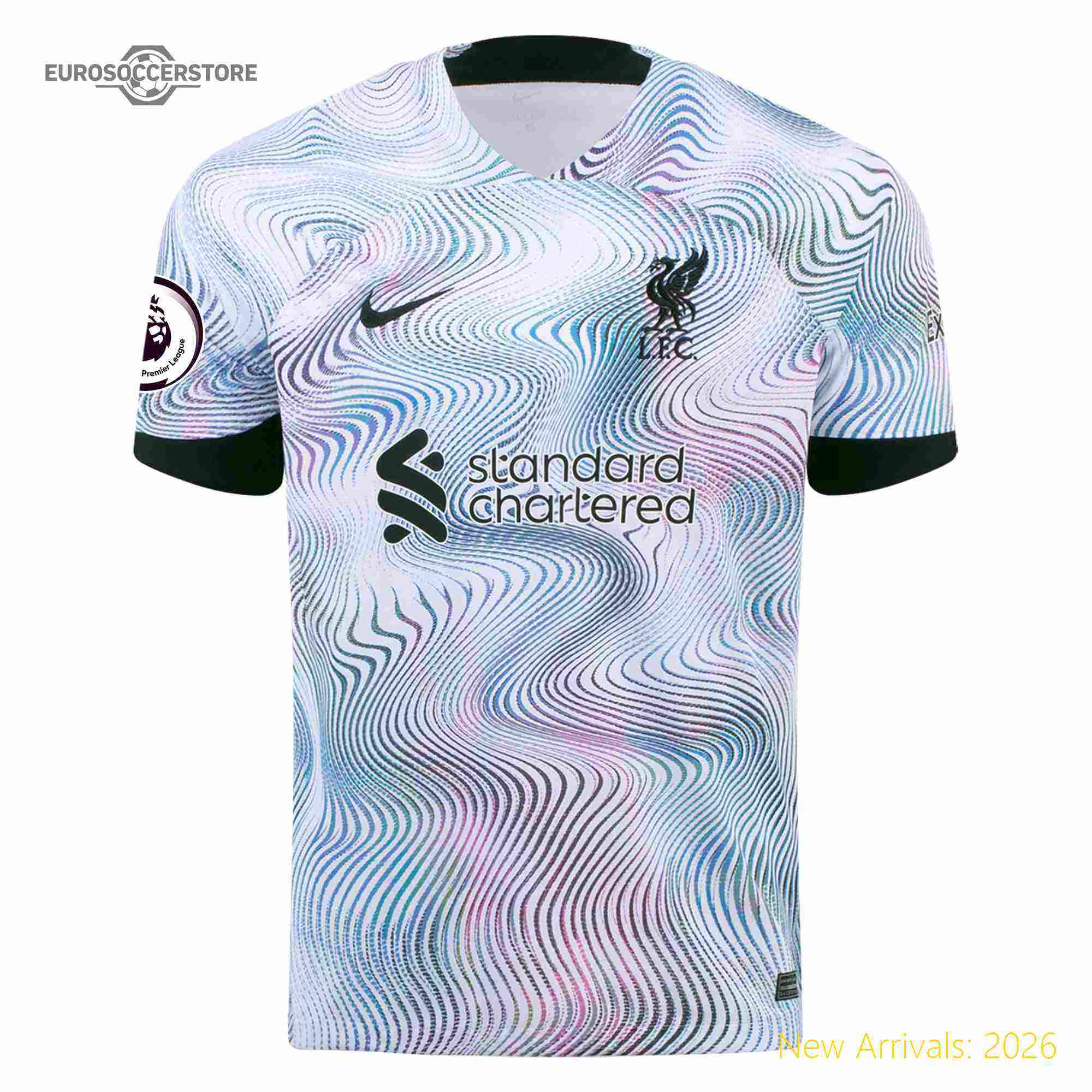 Iconic Design Men High-quality Liv Football Star Away Jersey 2023