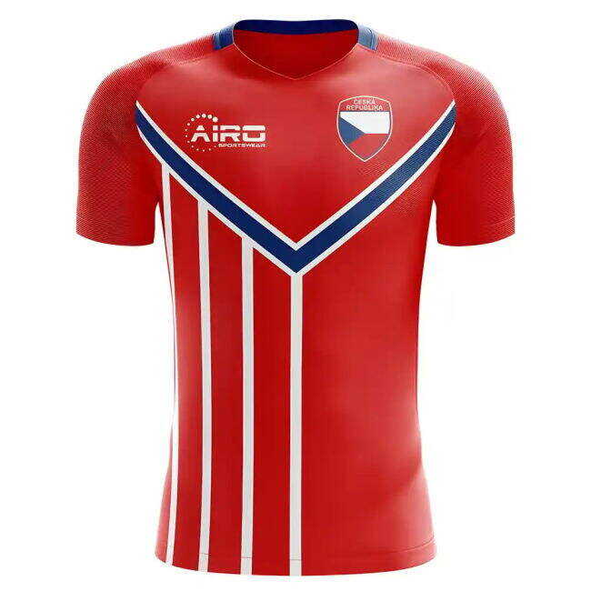 Exquisite Czech Republic 2025-2026 Home Concept Football Kit (Airo) - Baby Gorgeous