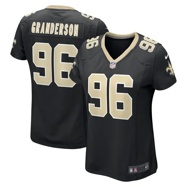 New Orleans Saints Game NFL Jersey - Black | Durable Football Apparel