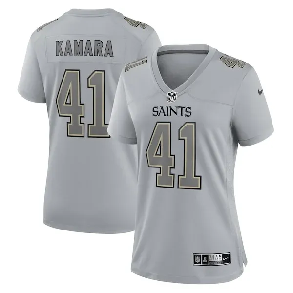 New Orleans Saints Game NFL Jersey - Gray | Authentic Football Apparel