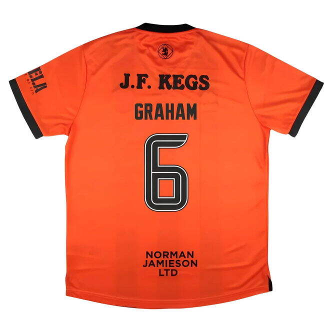 Dundee Arabs Graham #6 Official Licensed Avid Updated Design Fan Shirt