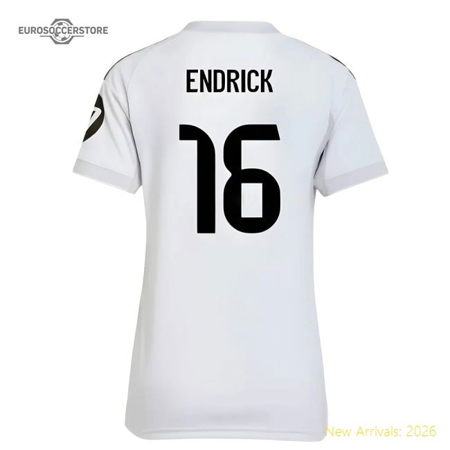 2025-2026 Real Madrid Main Jersey (womens) (endrick 16)