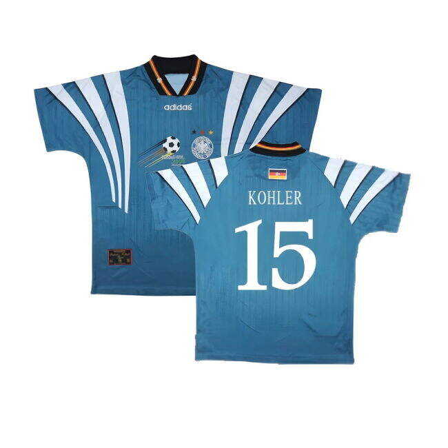 Wholesale Germany 1996-98 Away Shirt ((Very Good) S) (Kohler 15) Elegant