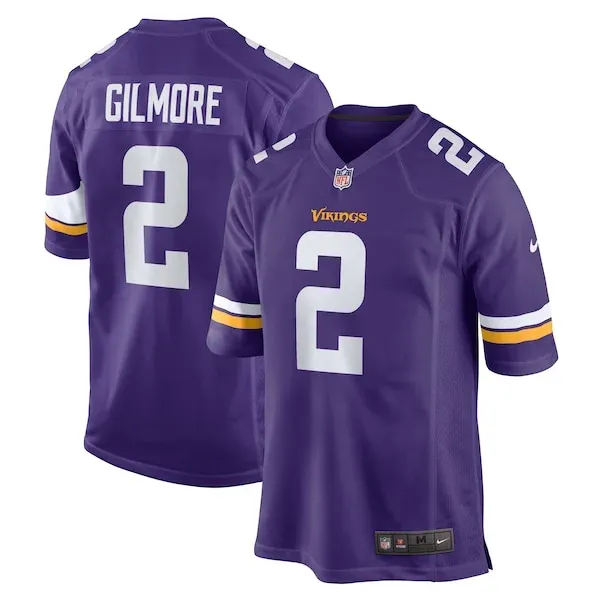 None Stephon Gilmore Game Jersey - Purple | NFL Player Jersey