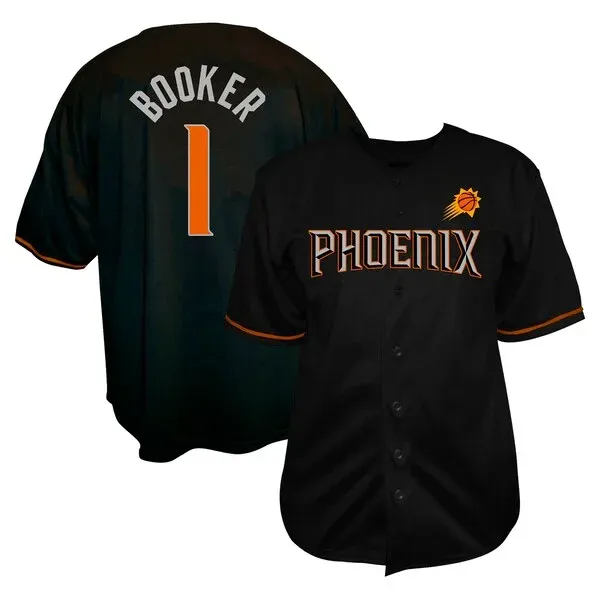 Devin Booker PHX Jersey - official NBA - Black athletic athletic