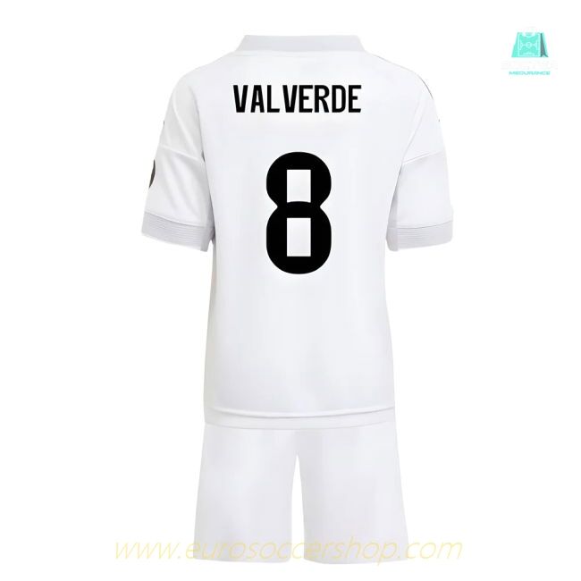 2025-2026 Real Madrid Home Mini Kit (Valverde 8)