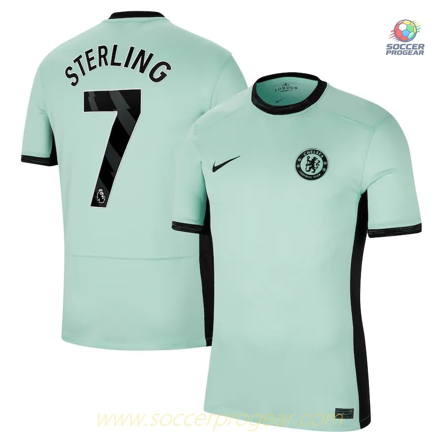 Chelsea Third Football Team Jersey 2023 2024 Sterling