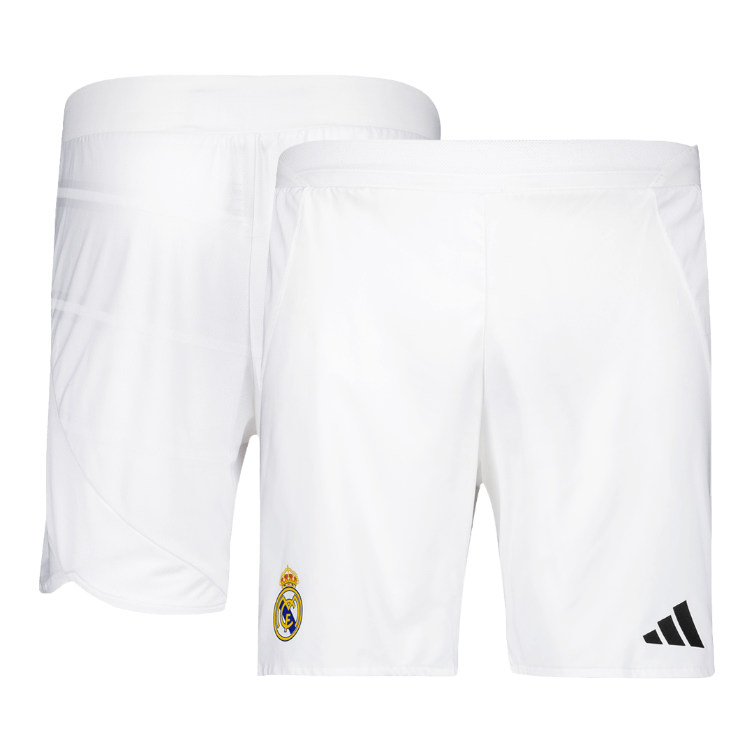 Player Version Real Madrid Home Soccer Shorts 2024/25 Authentic Kit