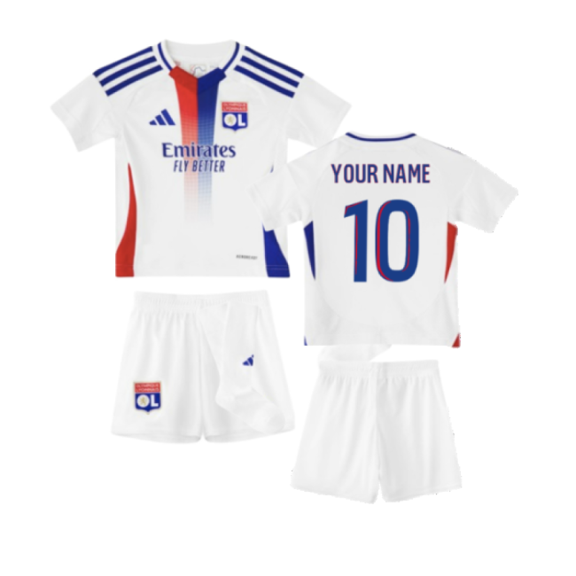 Olympique Lyon 2025-2026 Home top - breathable and vintage v3.374