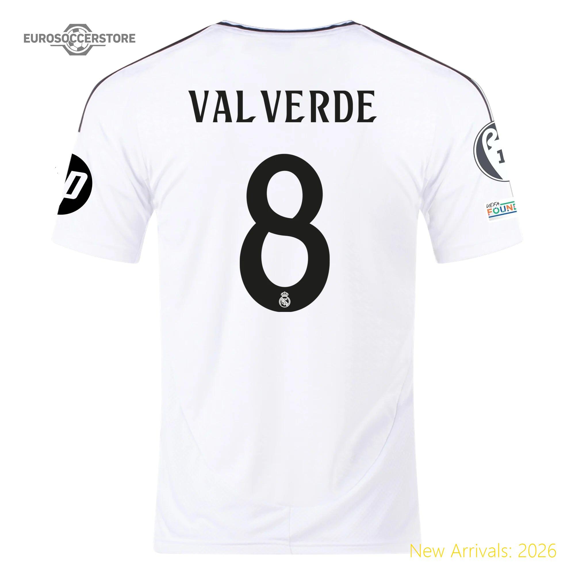 Sleek Design Men Premium-quality Rma Football Star Home Jersey 2023