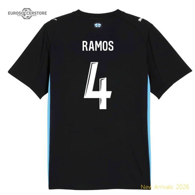 Fan-Favorite 2025-2026 Marseille Away Shirt (Kids) (Ramos 4)