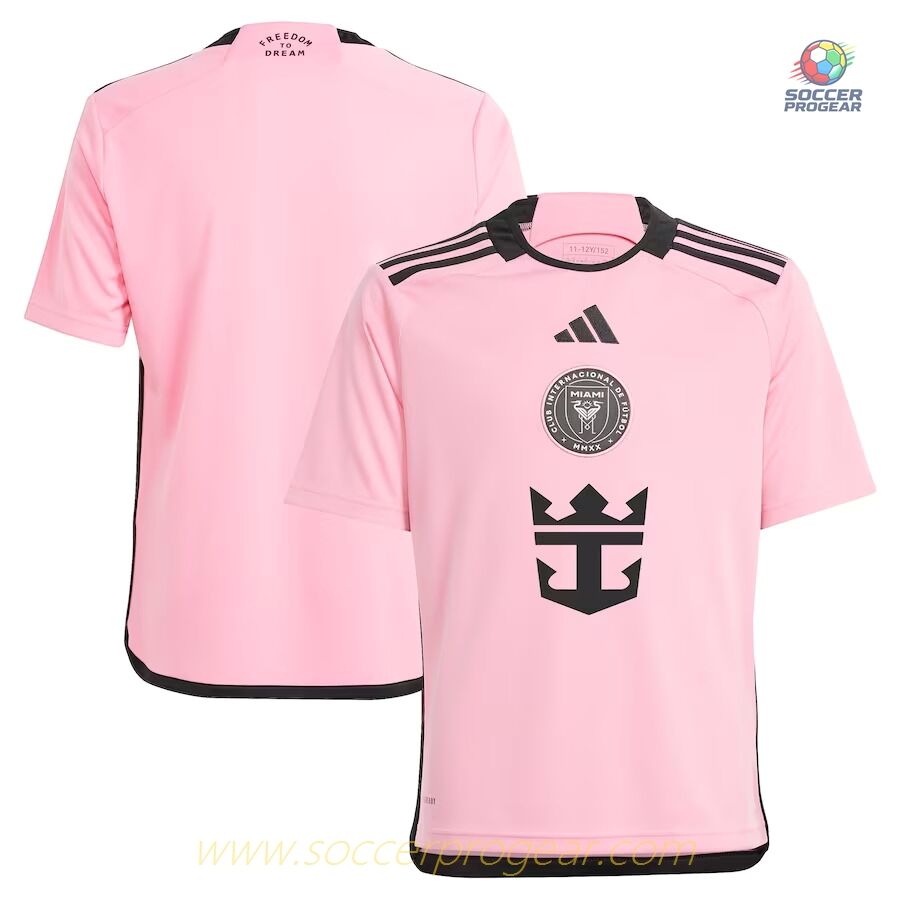 Inter Miami 2024-2025 Season Home Kids Edition Football Jersey
