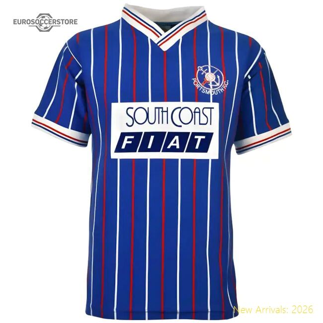 High-quality Portsmouth 1987-1988 Retro Football Shirt - Official Edition