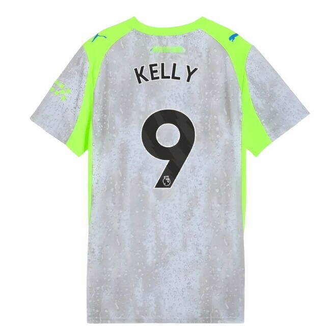 2025-2026 Man City Third Shirt (Womens) (Kelly 9)