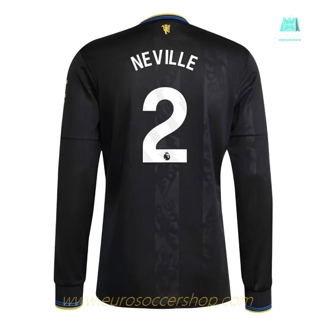 2025-2026 Man Utd Long Sleeve Third Shirt (Neville 2)