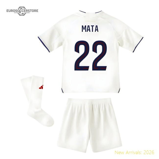 Popular 2025-2026 Olympique Lyon Home Mini Kit (Mata 22)