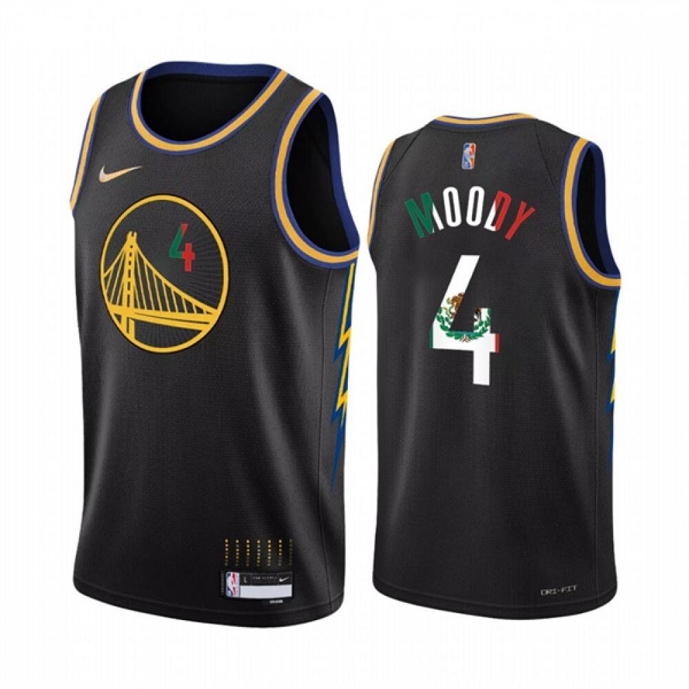 Durable Golden State Warriors 4 Jersey - Black City Edition - Basketball Fan Gear