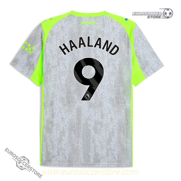 Manchester City's 25-26 Third Jersey with HAALAND 9 Printing