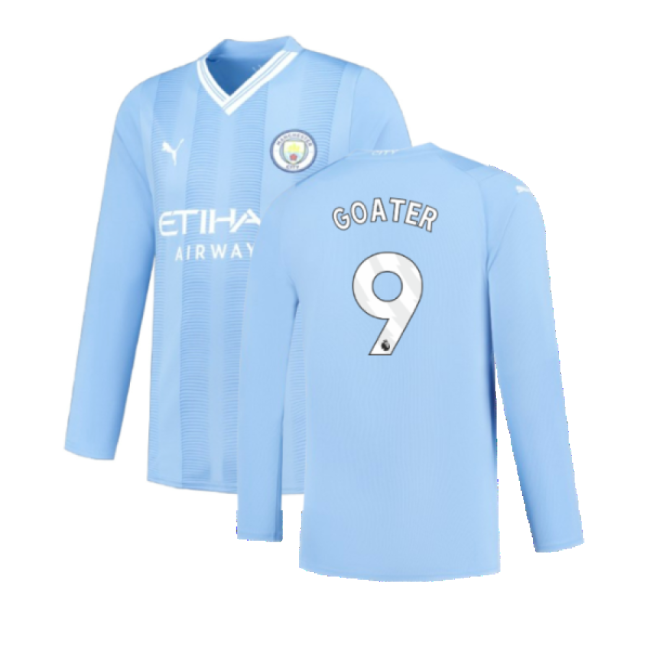 Manchester City 2023-20 Home Jersey Manchester City #2023 L M S_692