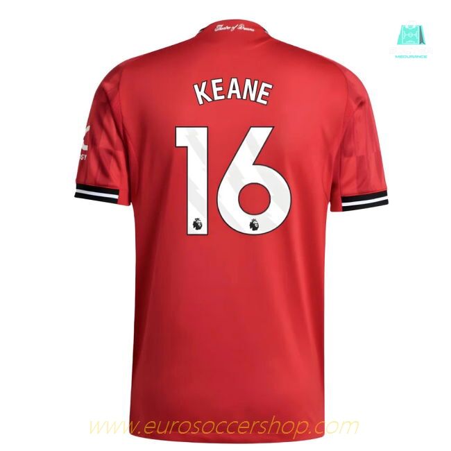 2025-2026 Man Utd Authentic Home Shirt (Keane 16)