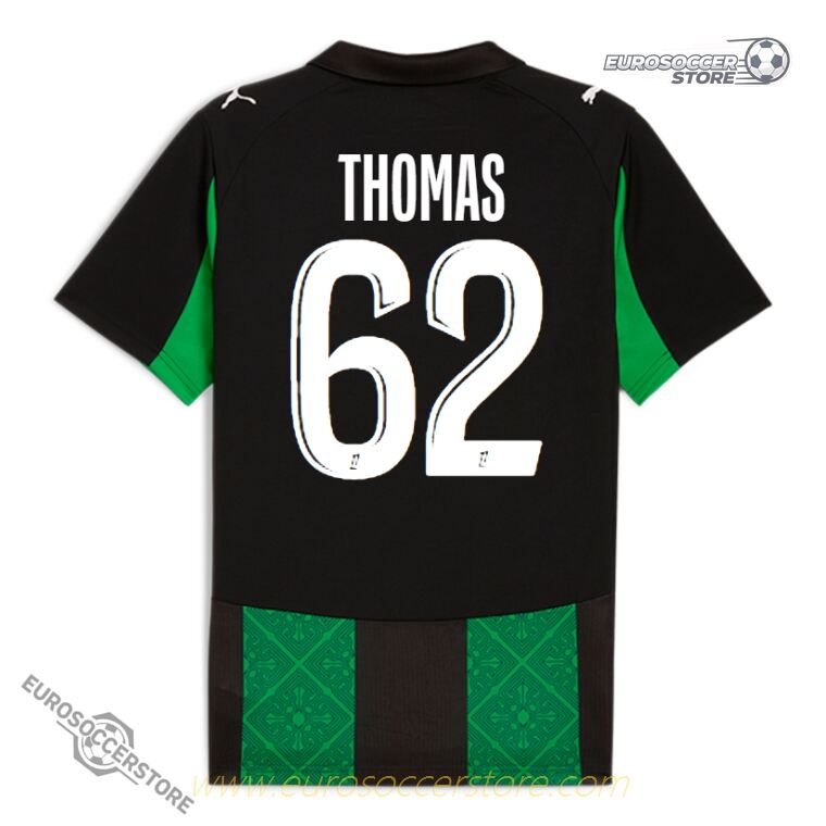 Away Jersey of RC Lens, Version THOMAS 62 for the 25-26 Season