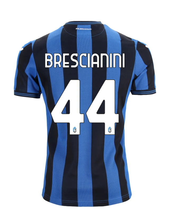 Atalanta's Home BRESCIANINI 44 Jersey for the 24-25 Season
